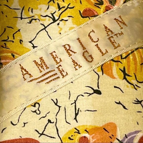 American Eagle Metallic Gold Woven Flats • Size 7 • NWOT - Picture 6 of 13